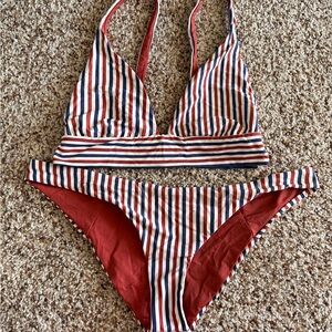 Bows and arrows Red white and blue bikini